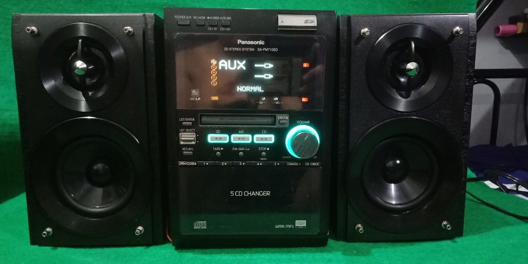Panasonic SA-PM710SD しょっぱくっ 5 CD CHANGER