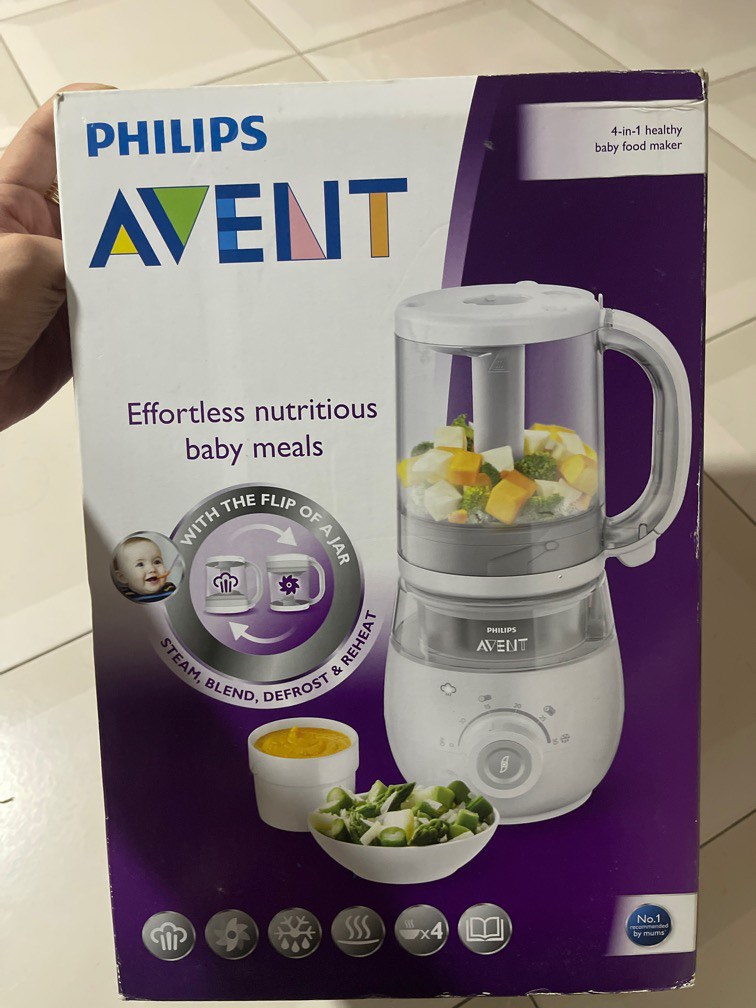 Philips Avent 4in1 healthy baby food maker / nutritious baby meal