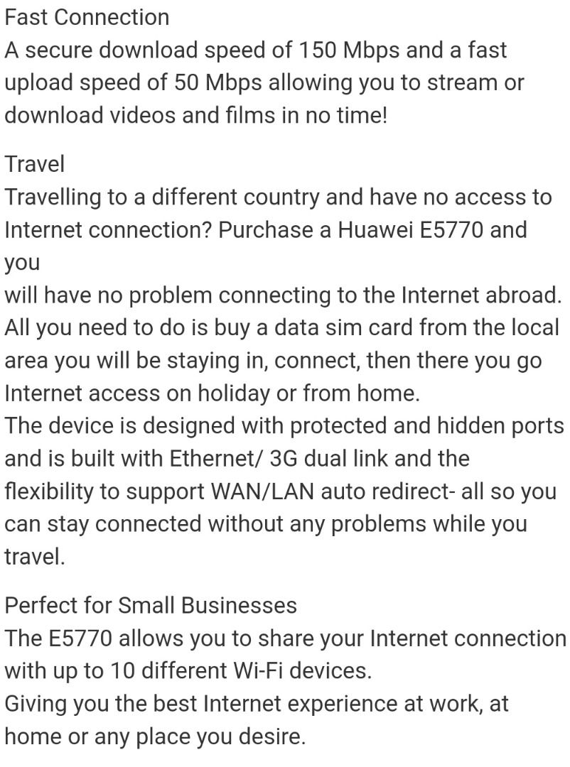 Pocket Mobile Wifi Router Pro + 5200mah Power Bank, Computers