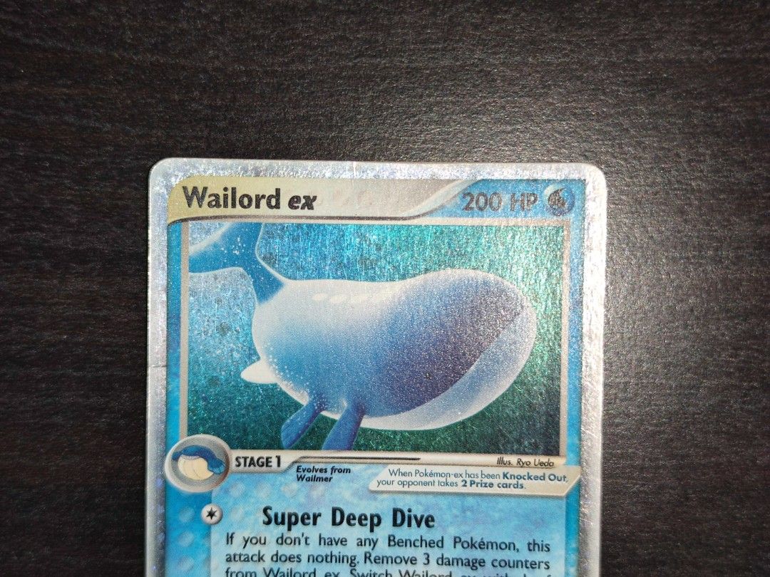 Pokemon Wailord EX, Hobbies & Toys, Toys & Games on Carousell