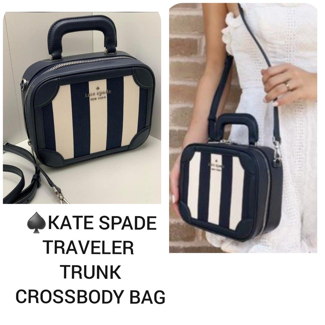 ON HAND KATE SPADE TRAVELER TRUNK CROSSBODY BAG 524, Women's Fashion
