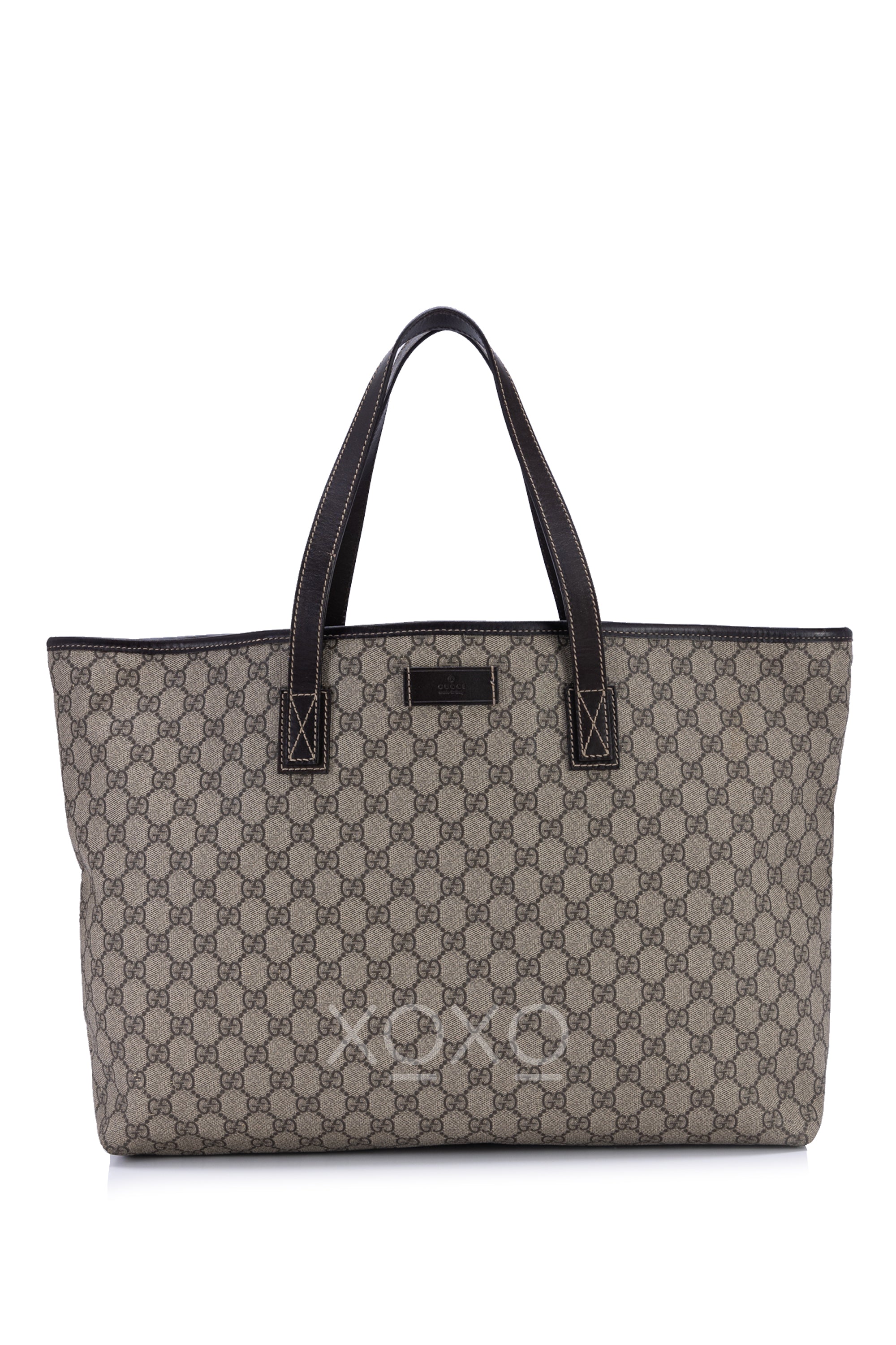 Gg supreme canvas tote shop
