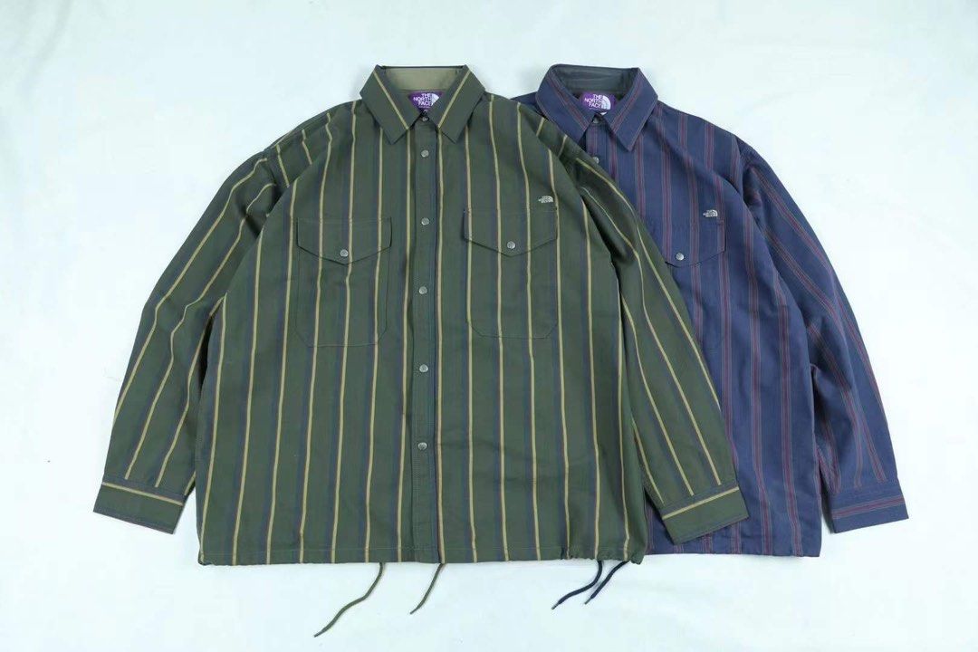 PURPLE LABEL Regimental Stripe Field Shirt