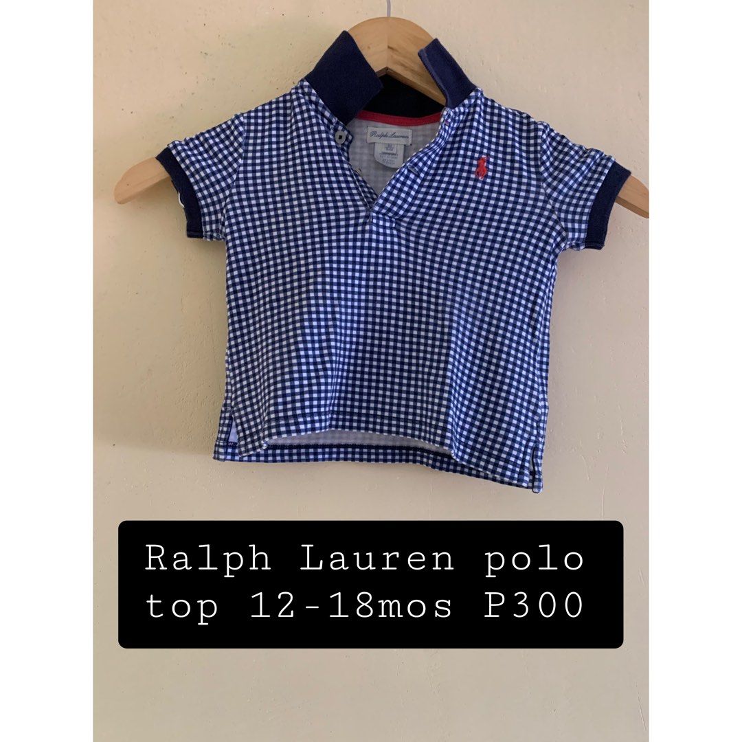 Ralph Lauren baby polo (Category: Babies & Kids Fashion) located in Calamba. Submitted by _samsilog (Listing ID 1195321405, Image 1). Description: .