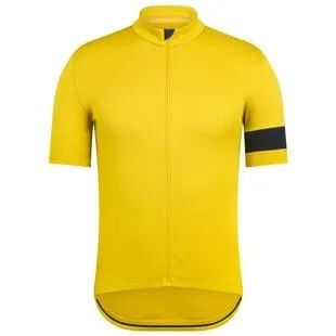 Rapha Classic 2 Jersey - Chartreuse Green/Dark Navy (Size Large)