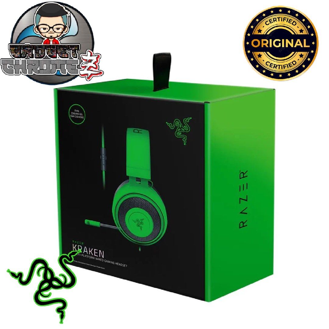 RAZER KRAKEN | MULTI-PLATFORM WIRED GAMING HEADSET, Audio, Headphones ...