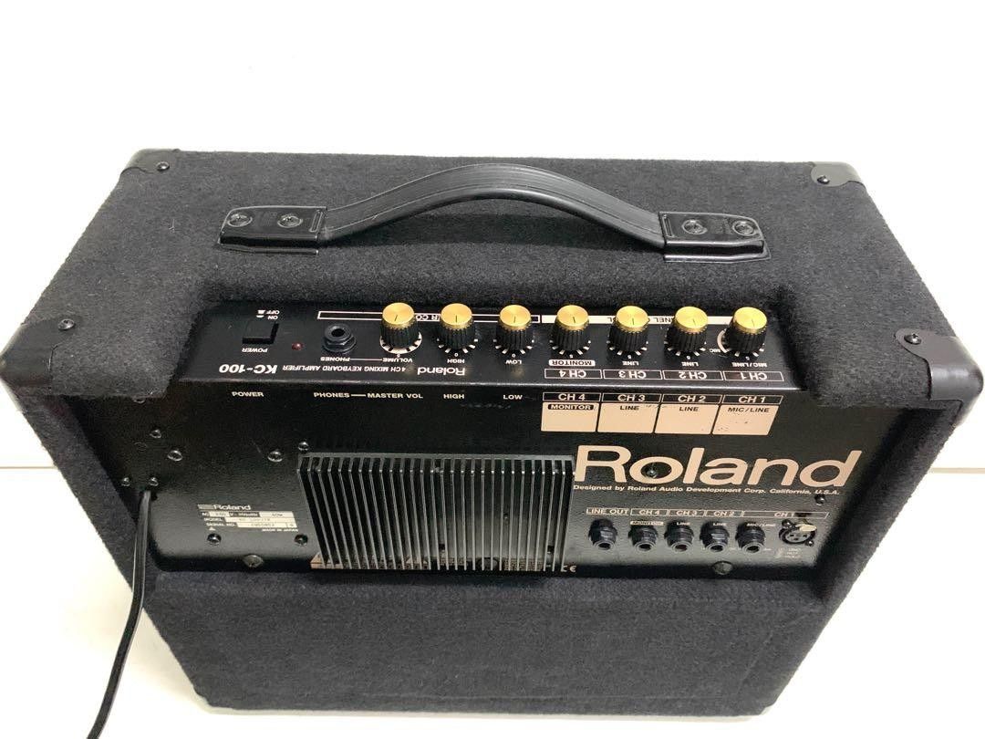 Roland KC-100 (60 W) 4-channel stereo keyboard amplifier 多功能