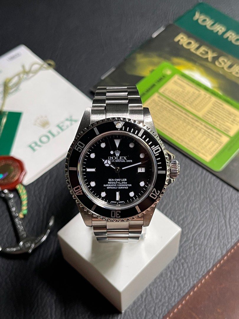 Rolex sea dweller 16600 collectors set Luxury Watches on Carousell