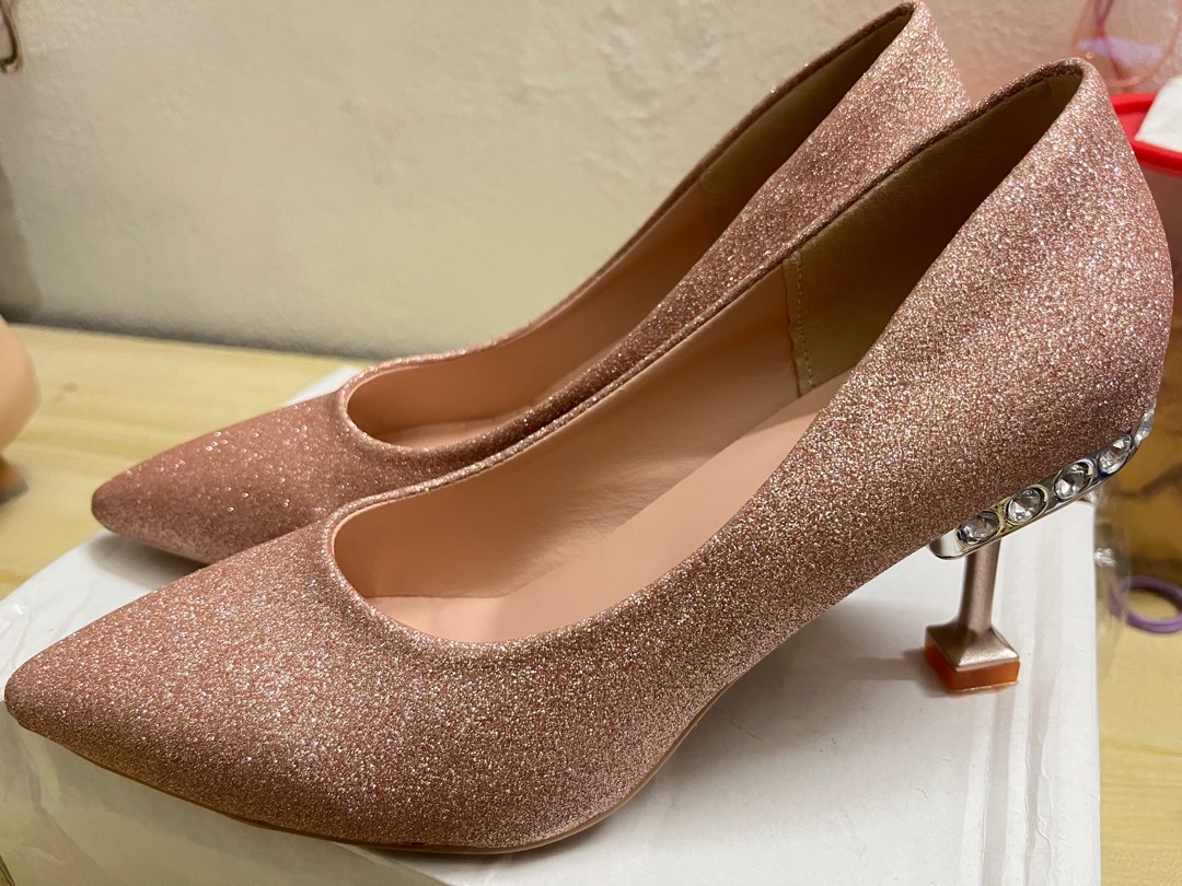 Rose gold size 11 deals heels