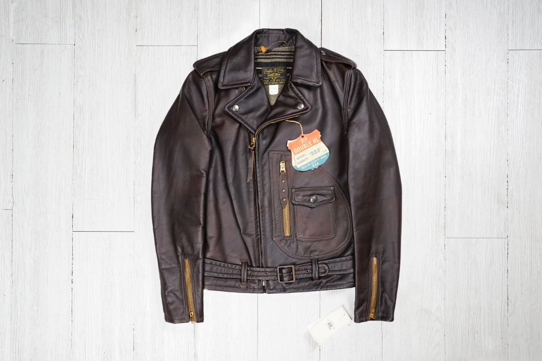 RRL x Schott (MODEL no.333) Leather Jacket, 男裝, 外套及戶外衣服 