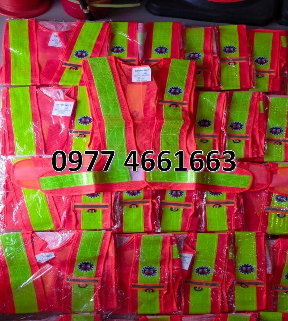 Safety vest 27 (Category: Vests) located in Bacoor. Submitted by __CLaude__ (Listing ID 1195234630, Image 1). Description: direct supplier ppe supplies construction safety wear/gear safety vest garterized net type nylon mesh we give discount for bulk orders for more info just call 0977 4661663 0923 0890580 0956 7028557 0933 8559510 046 502-14-60 046 416-39-20 Look For : CHAD Email: safetynazareno10trading@gmail.com Head Office: #12 E Gen.Tirona H