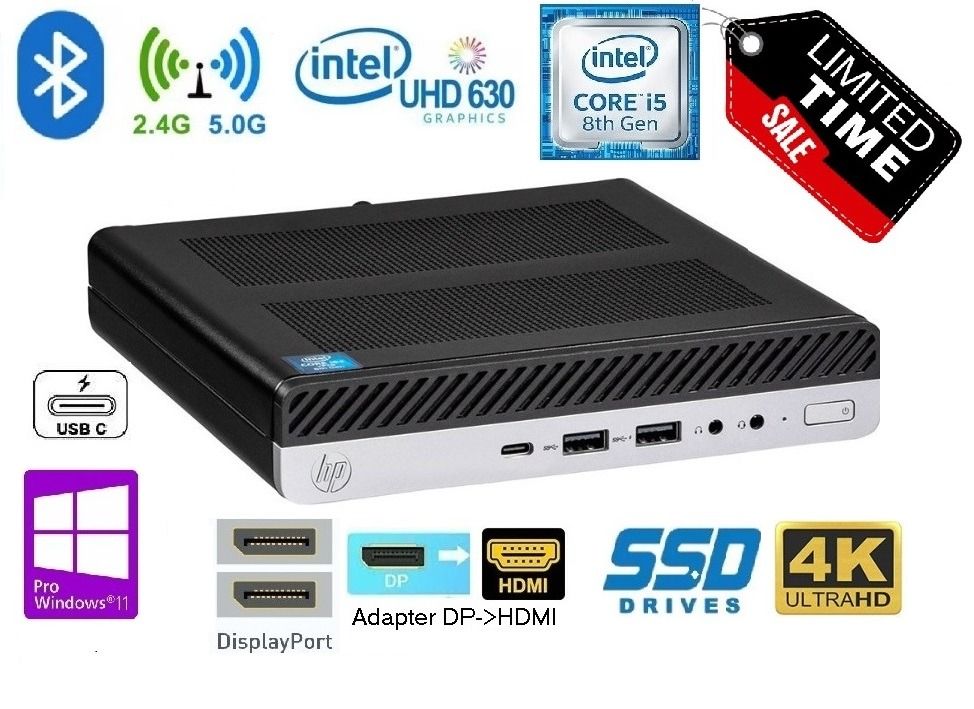 EliteDesk ごめん 800 G4 i5-8500/8G/256+500G/11①