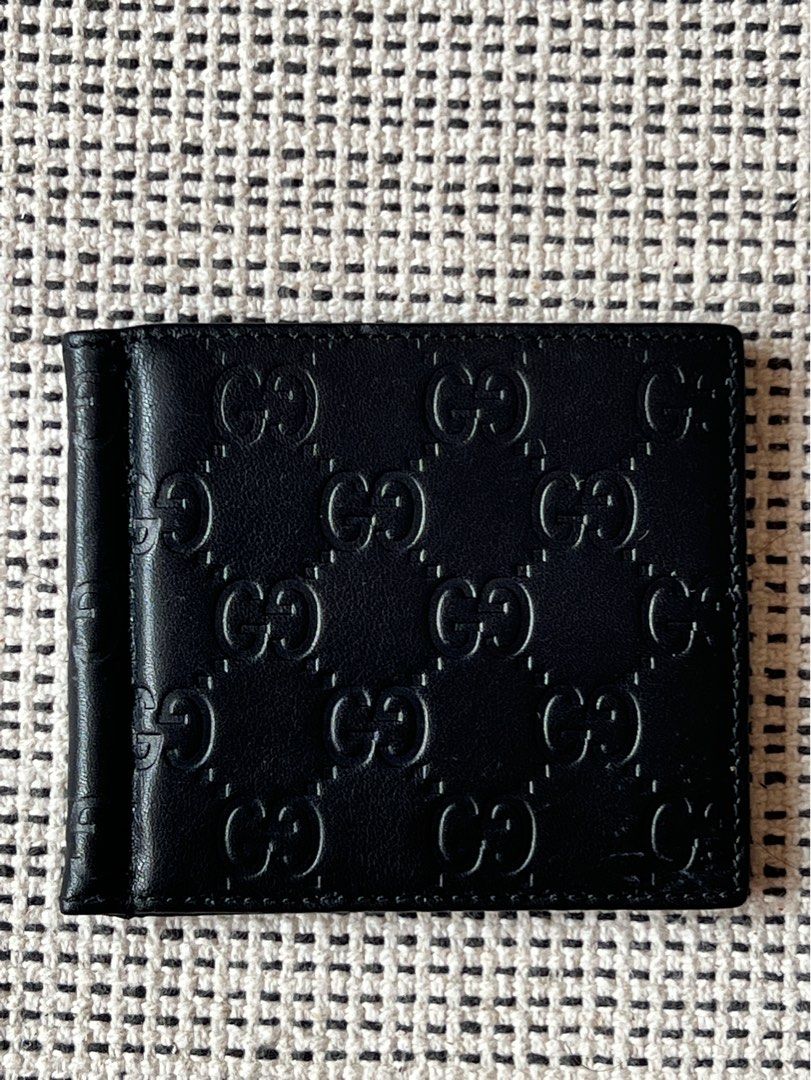 ‼️ GUCCI WALLET FR MEN/MONEY CLIP, Men's Fashion, Bags, Belt bags,  Clutches and Pouches on Carousell