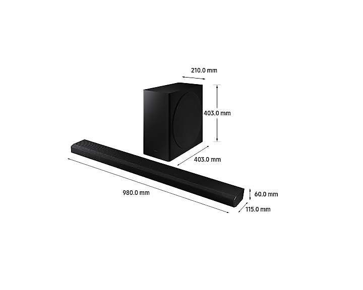 Samsung Q-Series Soundbar HW-Q800A, Audio, Soundbars, Speakers ...