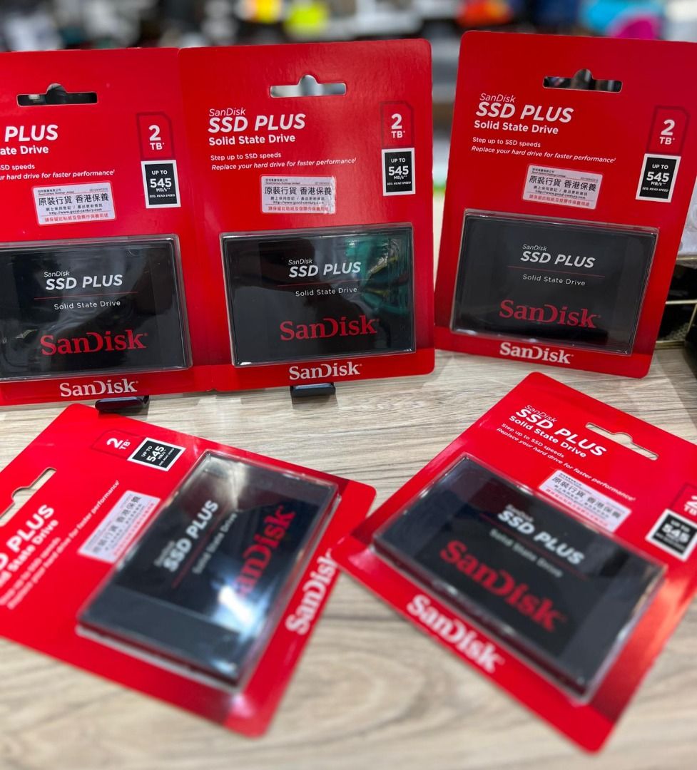 Sandisk SSD Plus 2TB SDSSDA 2T00 G26 Carousell