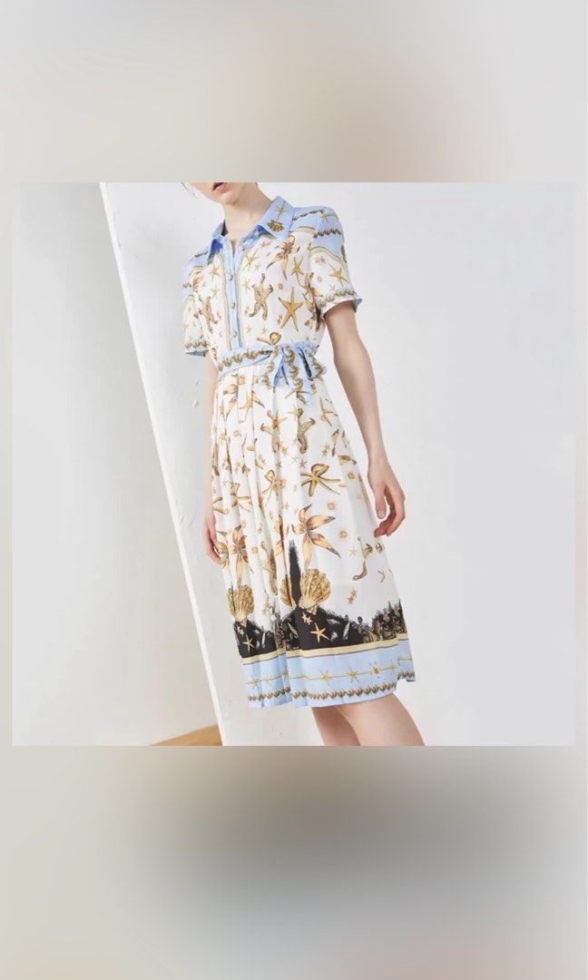 Seashell by the Seashore Girl Dress