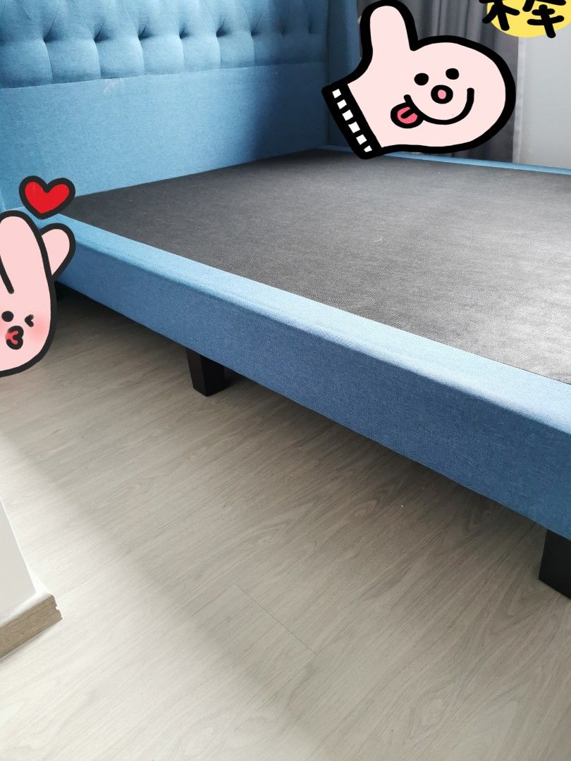 Serta Queen Size Bed Frame (NEGOTIATBLE), Furniture & Home Living