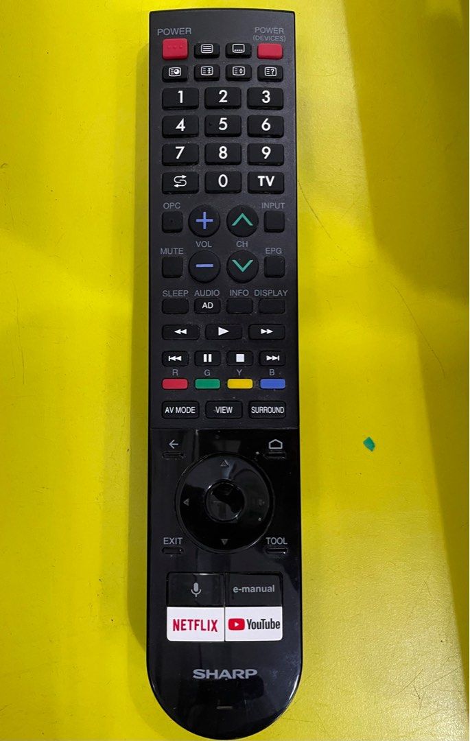 SHARP AQUOS 50 INCH 4K UHD ANDROID TV SHP 4TC50DK1X, TV & Home