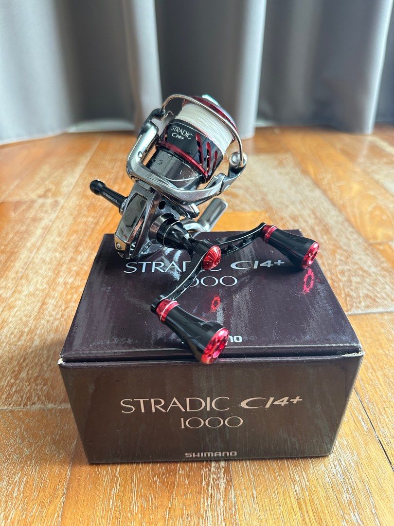 Shimano Stradic CI4+ 1000 Spinning Reel, Sports Equipment, Fishing