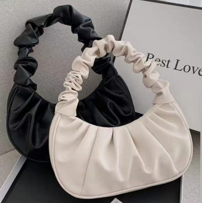 Shoulder Black Bag, Women's Fashion, Bags & Wallets, Shoulder Bags on