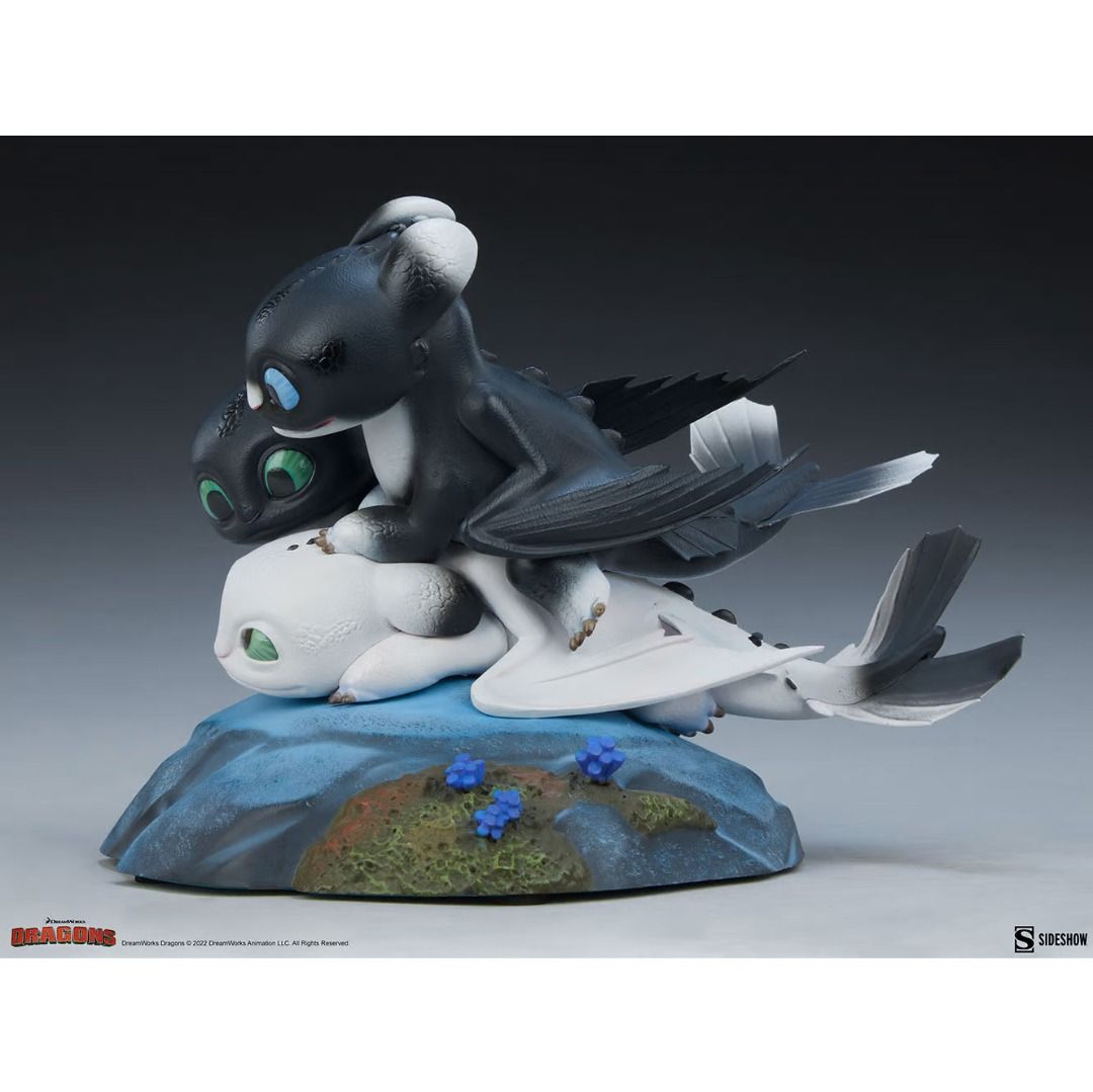 Sideshow Collectibles Dart, Pouncer, and Ruffrunner How to Train Your