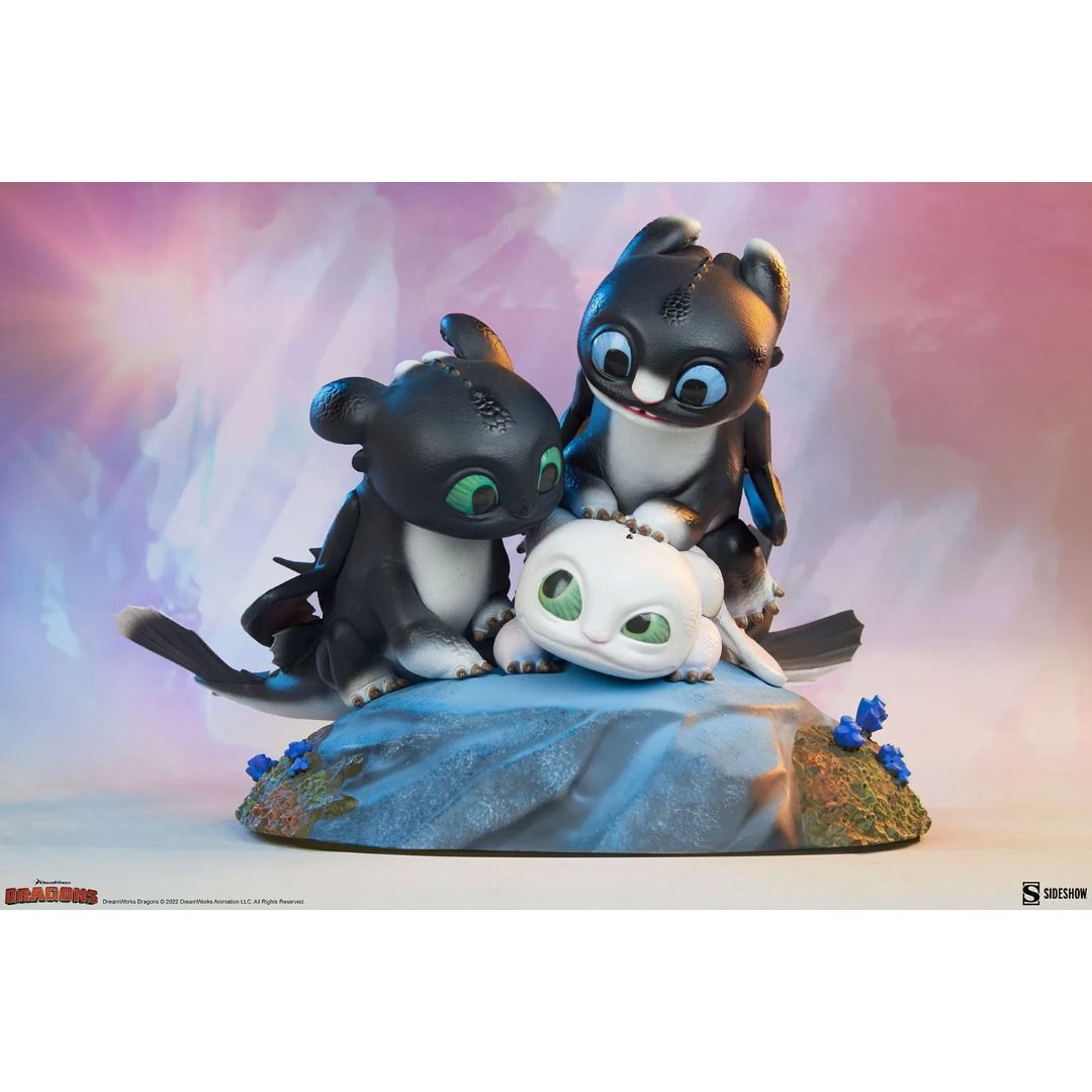 Sideshow Collectibles Dart, Pouncer, and Ruffrunner How to Train Your