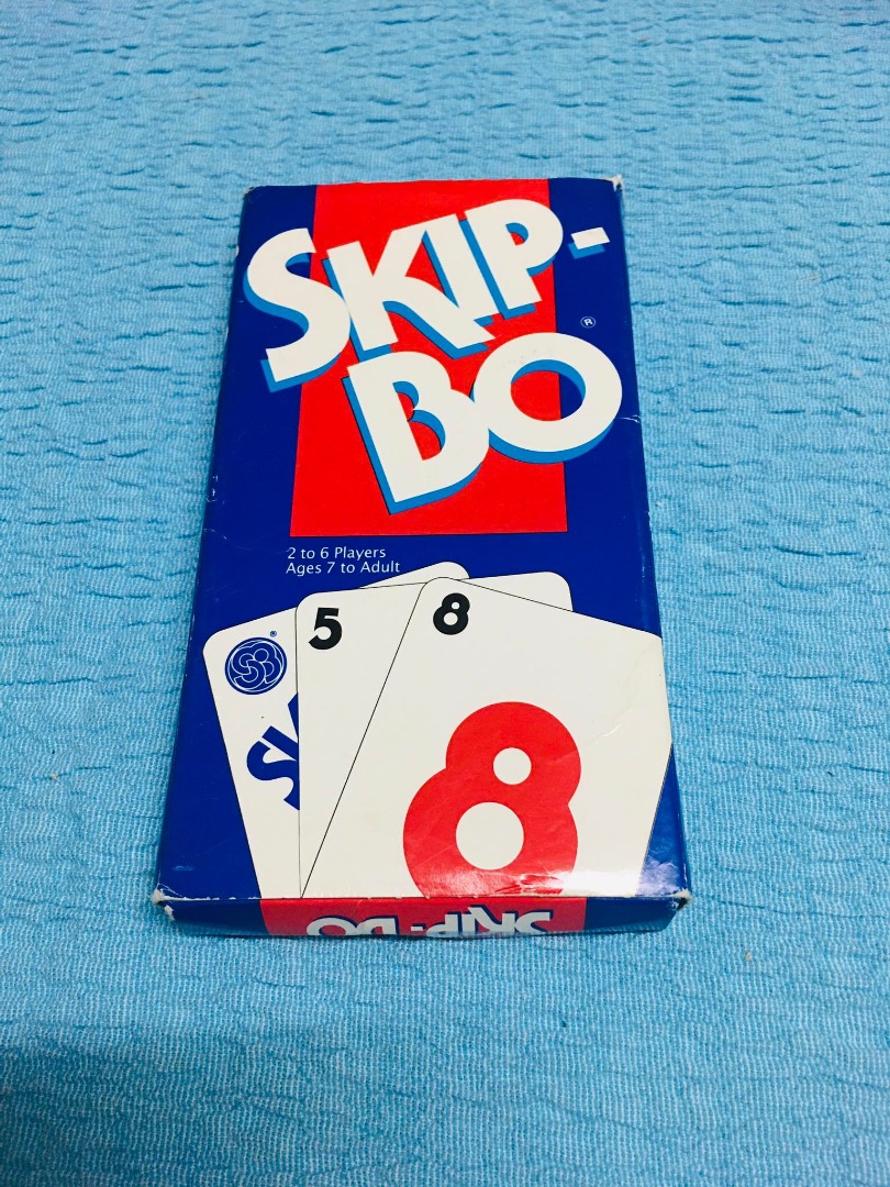 Skip Bo Card Game, Hobbies & Toys, Toys & Games on Carousell