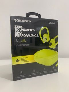 Skullcandy Push Ultra True Wireless In-Ear Earbuds - Electric Yellow
