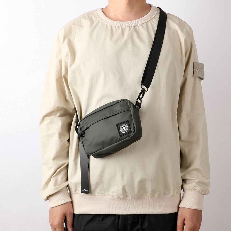 Stone island sling backpack discount