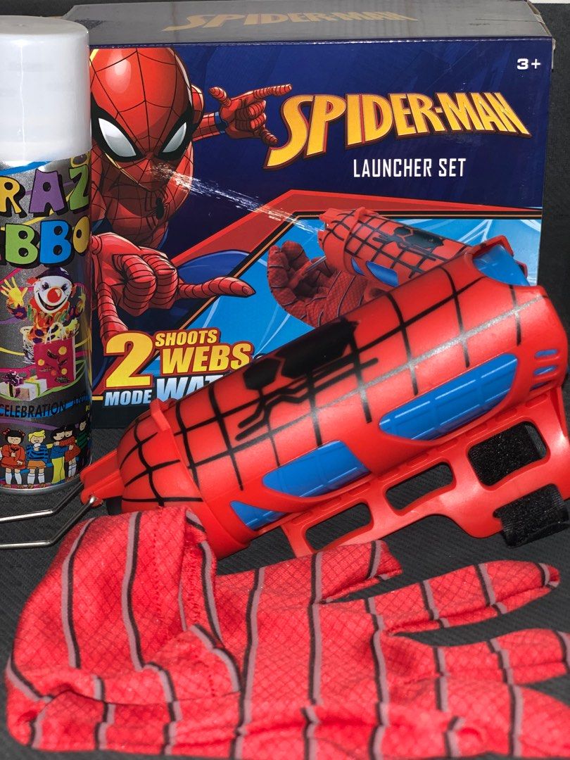 Spider-Man Launcher Set, Hobbies & Toys, Toys & Games on ...