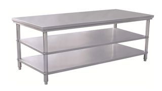 Stainless steel Preparation table 180x70x80