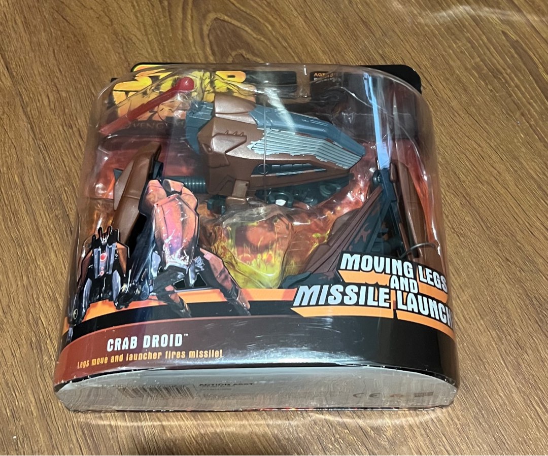 Star Wars Revenge of the Sith ROTS Crab Droid Moving Legs & Missle ...