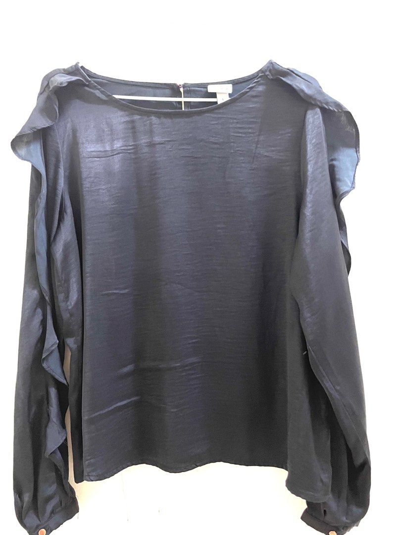 Target shop ruffle blouse