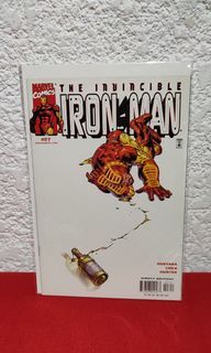 The Invincible Iron Man #27 Cover (2000) Quesada Chen Hunter Marvel Comics