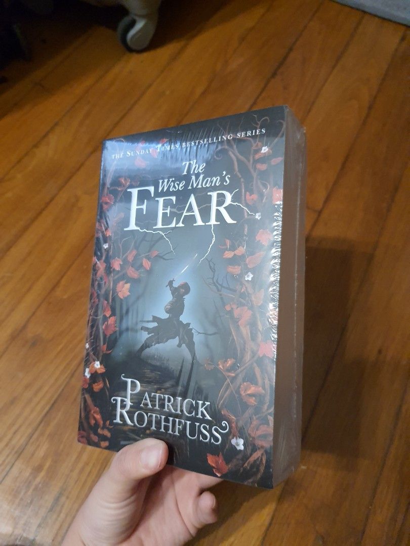 Patrick Fear The Wise men's Fear by Patrick Rothfuss, Hobbies & Toys, Books ...
