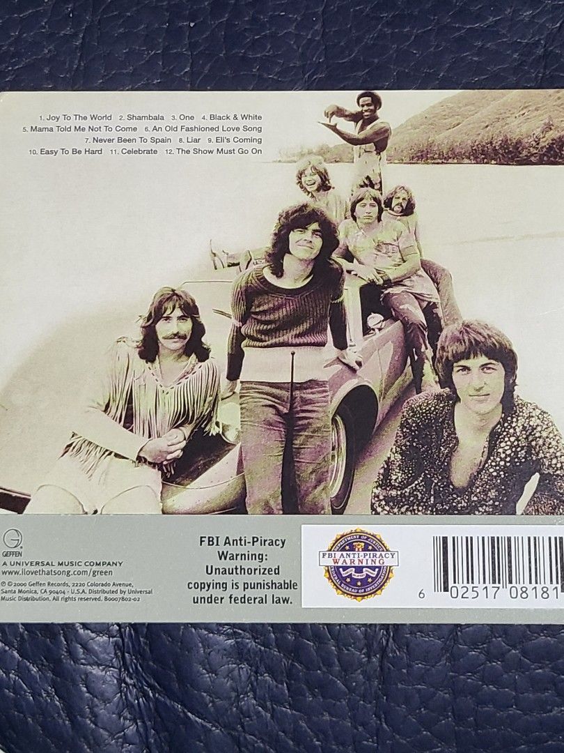 Three Dog Night, the Best of CD, 興趣及遊戲, 音樂樂器& 配件 ...