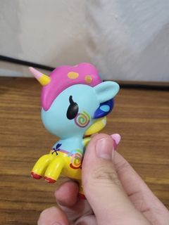 Vintage Tokidoki Cleo Unicorno Unicorn Plush Keychain 