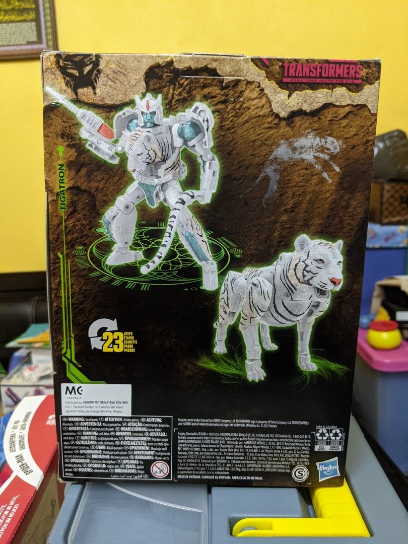 Transformers Kingdom WOC Tigatron, Hobbies & Toys, Toys & Games on