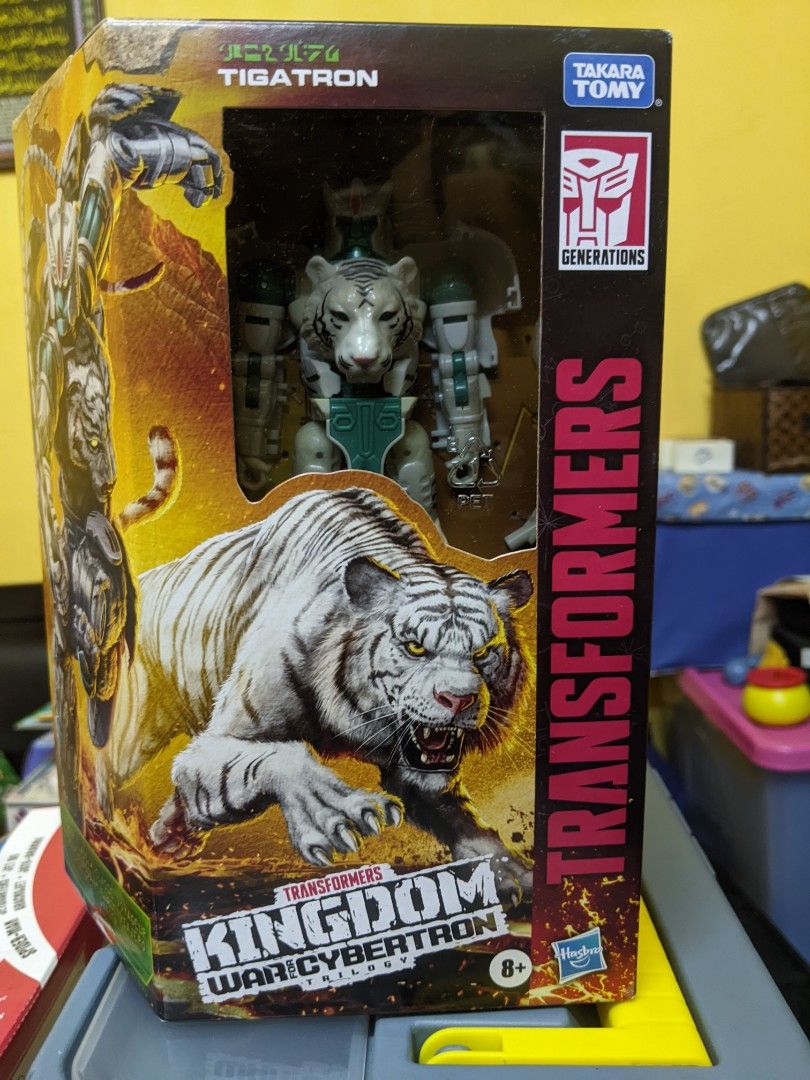 Transformers Kingdom WOC Tigatron, Hobbies & Toys, Toys & Games on
