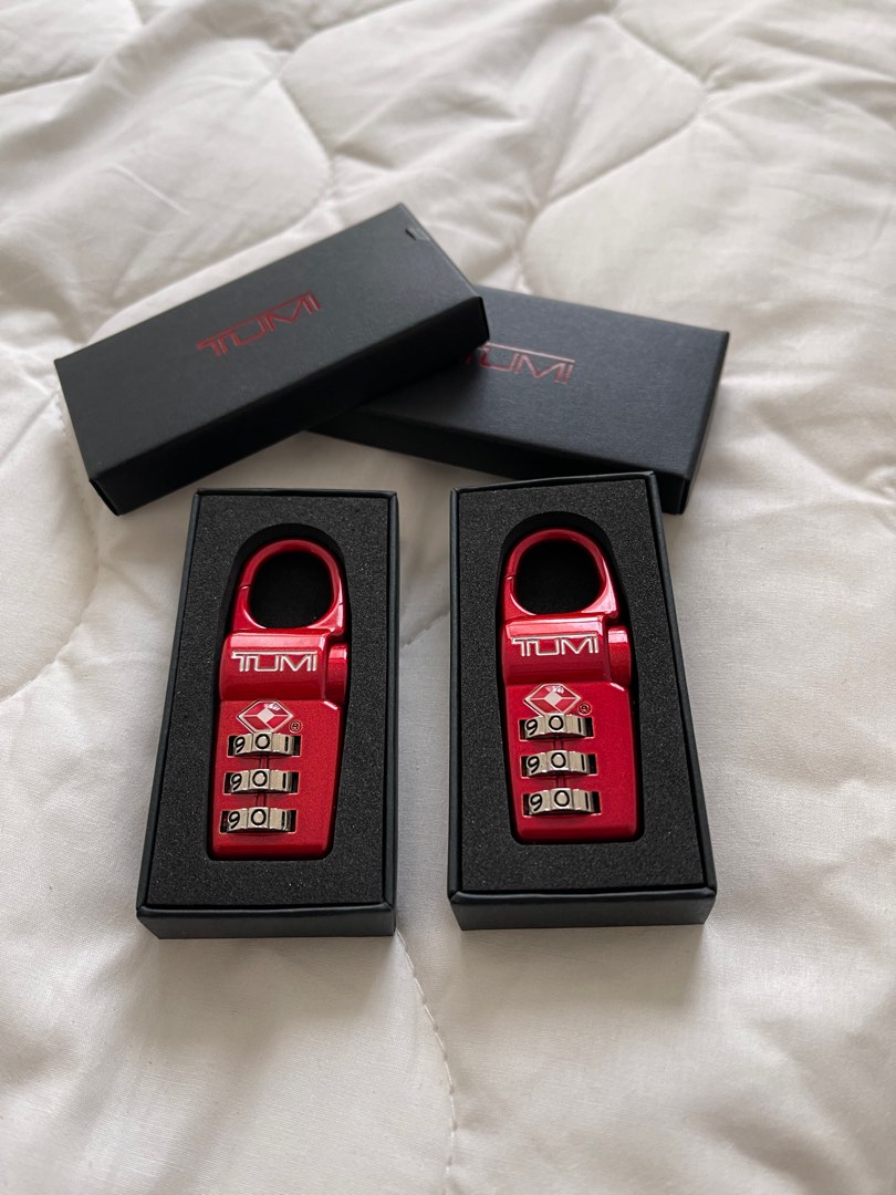 Tumi TSA combination lock 1 last piece, Hobbies & Toys, Travel