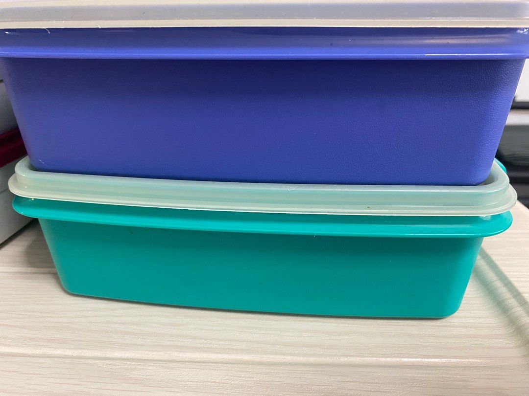 Tupperware Containers (1.6lx3) plus free gift, Furniture & Home Living