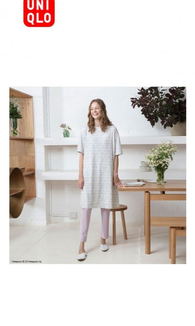 Uniqlo top finlayson dress