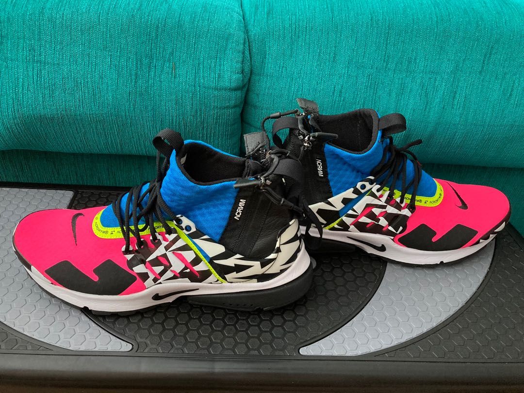 US11 Nike Acronym Presto Pink Racer