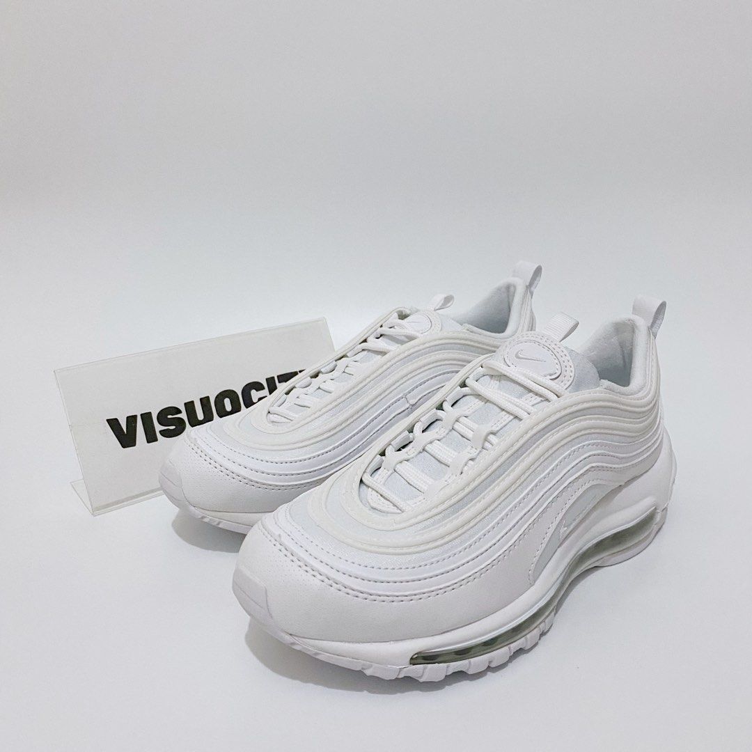 US 4.5Y US 6Y Nike Air Max 97 Metallic White Silver Women s