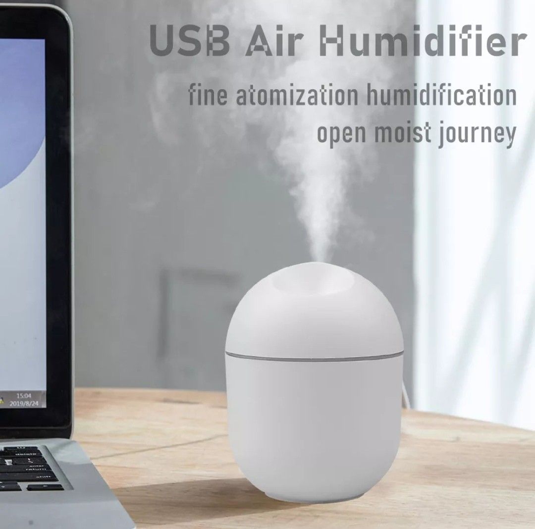USB MINI PORTABLE AIR HUMIDIFIER, Furniture & Home Living, Home