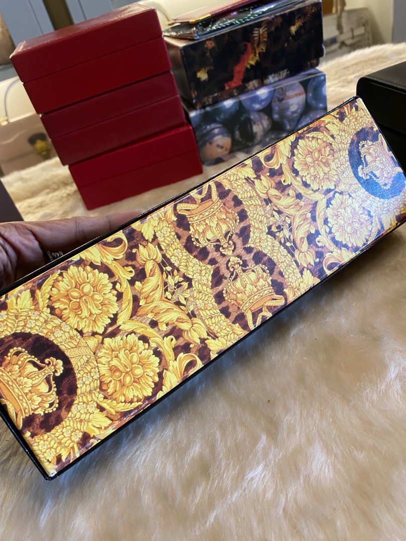 Versace watch box, Luxury, Accessories on Carousell