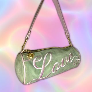 BAGSAK PRESYO SALE Victoria’s Secret y2k Velour Barrel Bag Juicy Couture Barrel Bag Inspired