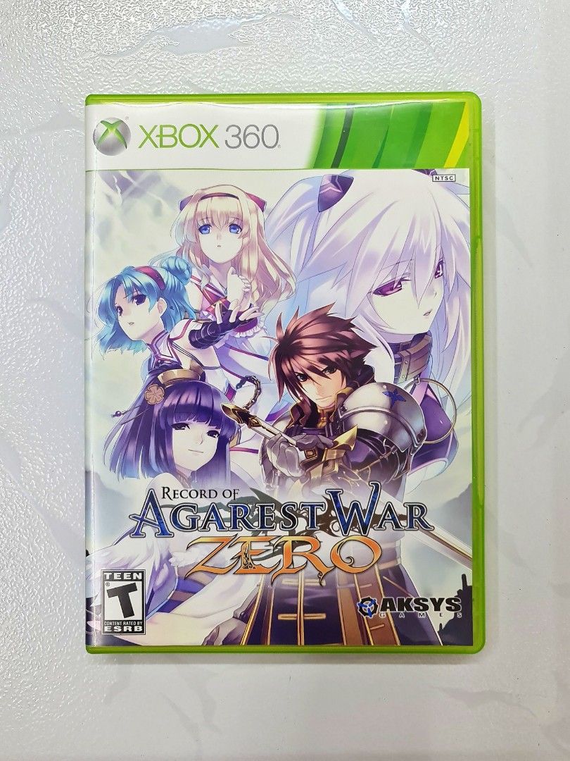Video Game for Xbox 360 : Record of Agarest War Zero - Localized Japanese  game with Jap vocals with Text, Menu & Subtitles in English*Used* (NTSC /  Aksys / Teen), Video Gaming,