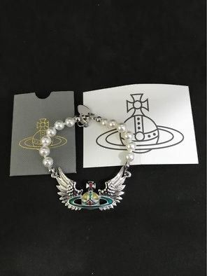 Vivienne westwood winged online orb necklace
