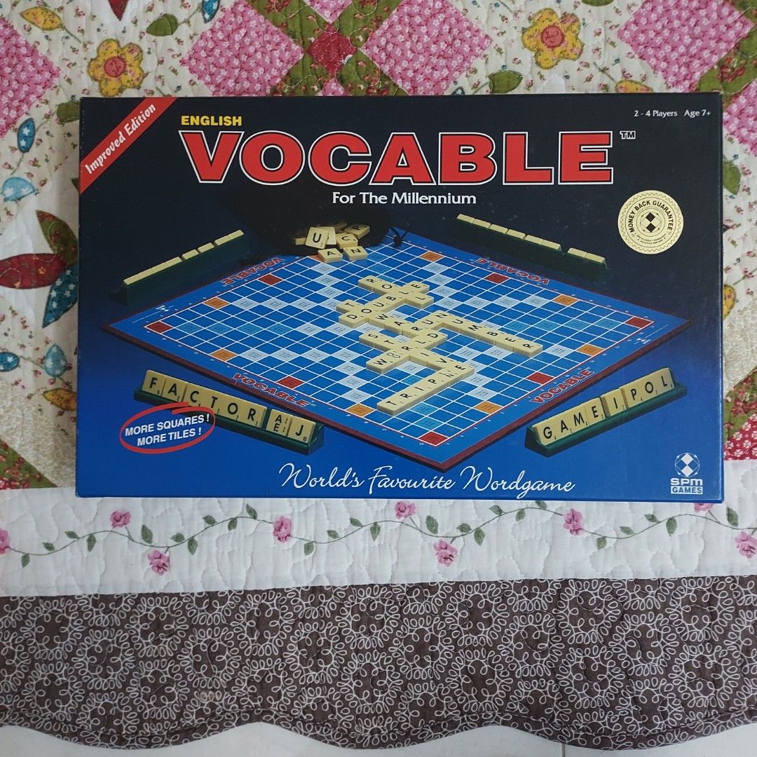 Vocable English Crossword Board Game, Hobbies & Toys, Toys ...